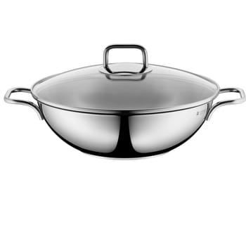 Wok mit Glasdeckel, Ø28 cm