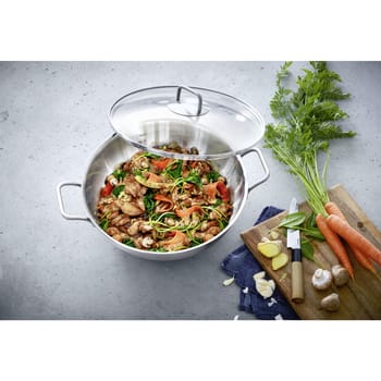 Wok mit Glasdeckel, Ø28 cm (2 von 2)