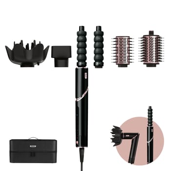 Haartrocker FlexStyle 5in1, HD446EU, schwarz