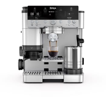 Espresso-Siebträgermaschine Luxe Café Premier, ES601EU, silber