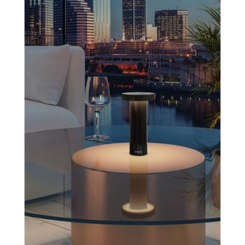 Akku-Tischleuchte Volume, In- und Outdoor, schwarz (3 von 3)