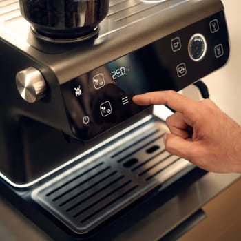 Espressomaschine-Siebträger Pro, grau (3 von 3)