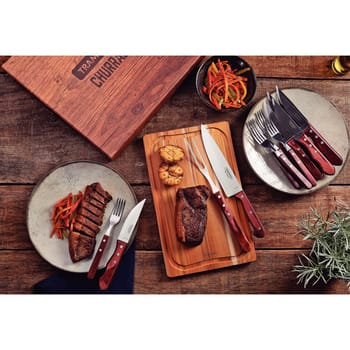 JUMBO BBQ-Koffer, 15-tlg, braun (3 von 3)