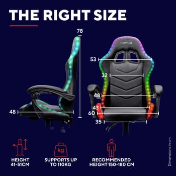 Gaming-Stuhl GXT 704 Roniq RGB (4 von 4)