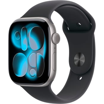 Watch Series 11 GPS + Cellular 46mm Alugehäuse MFCA4ZR/A, Sportarmband M/L, spacegrau