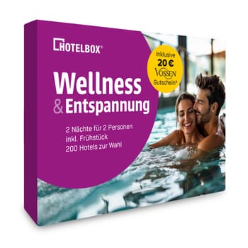 Hotelgutschein Wellness & Entspannung inkl. € 20,- Vossen Gutschein
